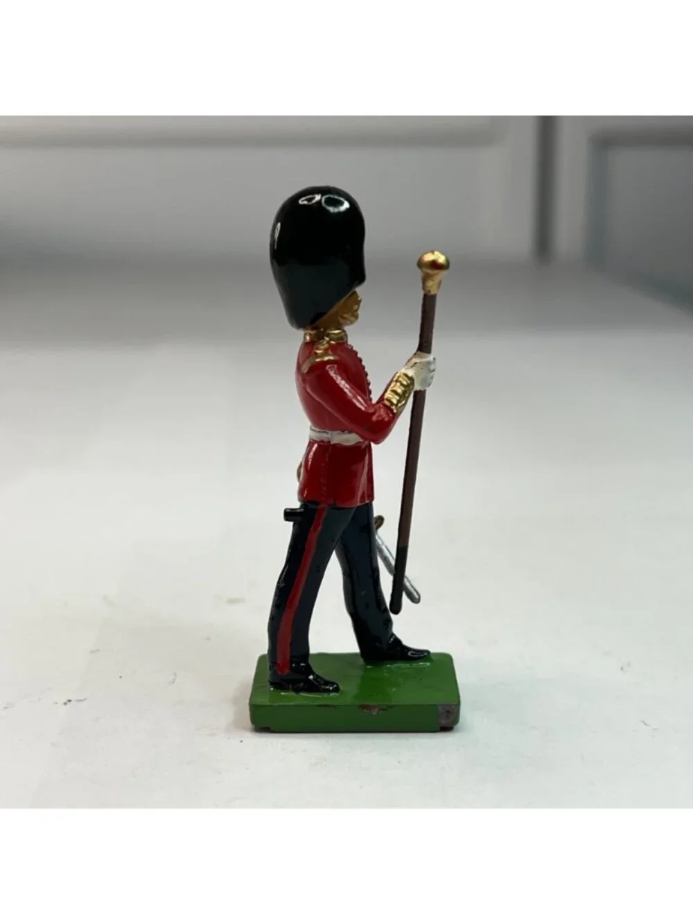 W. Britain Grenadier Guards Drum Major Metal Figurine Collectible From 1990